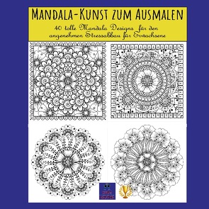 Mandala-Kunst zum Ausmalen von Heppke,  Kurt