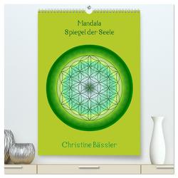 Mandala – Spiegel der Seele/CH-Version (hochwertiger Premium Wandkalender 2024 DIN A2 hoch), Kunstdruck in Hochglanz von Bässler,  Christine