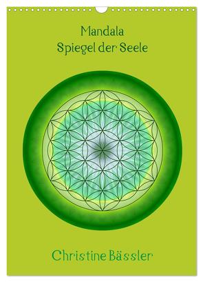 Mandala – Spiegel der Seele/CH-Version (Wandkalender 2024 DIN A3 hoch), CALVENDO Monatskalender von Bässler,  Christine