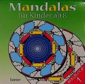 Mandalas für Kinder ab 8, Malblock 1 von Erker,  Robert