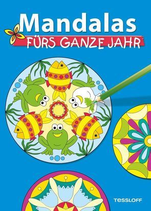 Mandalas fürs ganze Jahr. Malbuch ab 5 Jahren von Mennig,  Johannes