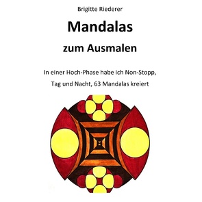 Mandalas zum Ausmalen von Riederer,  Brigitte