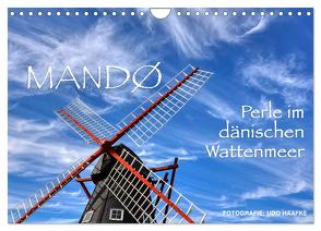 Mandø – Perle im dänischen Wattenmeer (Wandkalender 2024 DIN A4 quer), CALVENDO Monatskalender von Haafke,  Udo