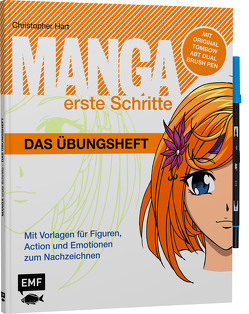 Manga Erste Schritte – Das Übungsheft mit original Tombow ABT Dual Brush Pen von Hart,  Christopher