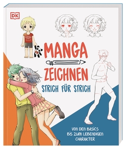 Manga zeichnen Strich für Strich von Krabbe,  Wiebke