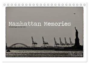 Manhattan Memories – Erinnerungen an New York (Tischkalender 2024 DIN A5 quer), CALVENDO Monatskalender von Graf,  Martin