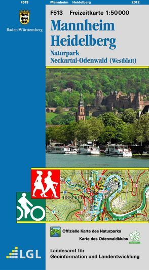 Mannheim Heidelberg von Landesamt für Geoinformation und Landentwicklung Baden-Württemberg (LGL)