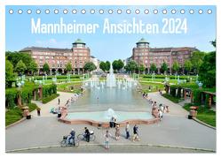 Mannheimer Ansichten 2024 (Tischkalender 2024 DIN A5 quer), CALVENDO Monatskalender von Tortora,  Alessandro