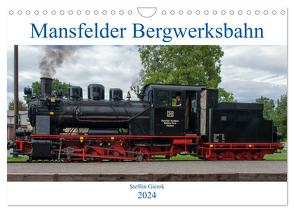 Mansfelder Bergwerksbahn (Wandkalender 2024 DIN A4 quer), CALVENDO Monatskalender von Gierok,  Magic Artist Design,  Mansfelder Bergwerksbahn e.V.,  Steffen