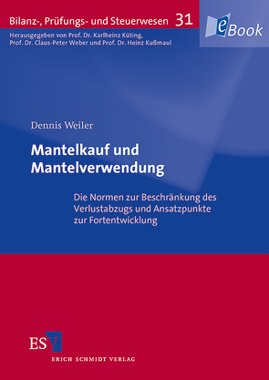 Mantelkauf und Mantelverwendung von Weiler,  Dennis