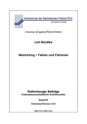 Mantrailing – Fakten und Fiktionen von Woidtke,  Leif