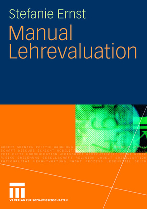 Manual Lehrevaluation von Ernst,  Stefanie