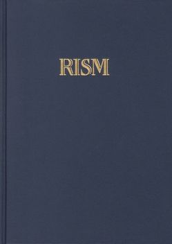 RISM B IV,1-2 Manuscripts of Polyphonic Music von Reaney,  Gilbert, Wathey,  Andrew