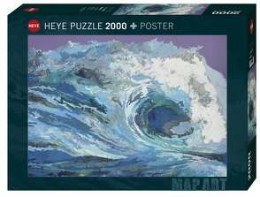 Map Wave Puzzle von Cusick,  Matthew