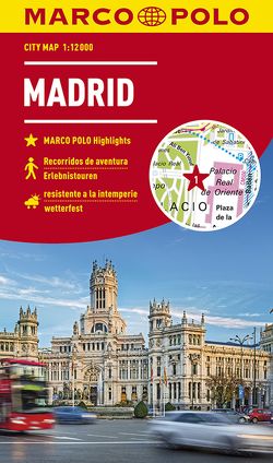 MARCO POLO Cityplan Madrid 1:12.000