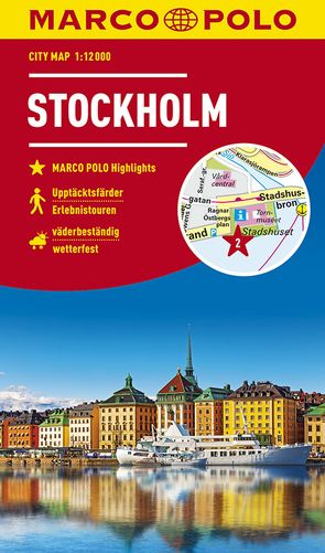 MARCO POLO Cityplan Stockholm 1:12.000