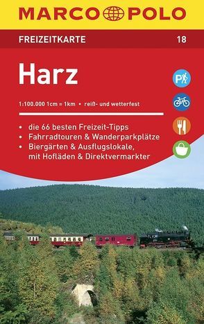 MARCO POLO Freizeitkarte Harz