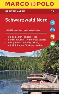 MARCO POLO Freizeitkarte Schwarzwald Nord