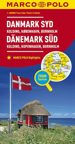 MARCO POLO Regionalkarte Dänemark Süd 1:200.000