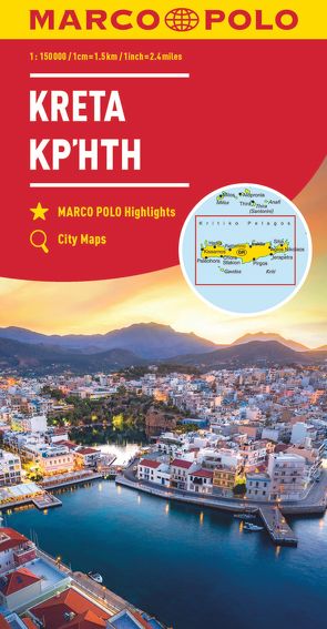 MARCO POLO Regionalkarte Kreta 1:150.000