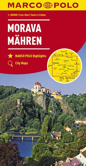 MARCO POLO Regionalkarte Mähren 1:200.000