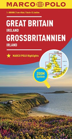 MARCO POLO Länderkarte Großbritannien, Irland 1:800.000