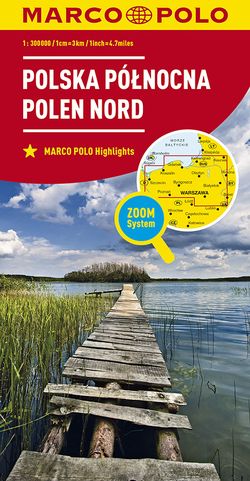 MARCO POLO Regionalkarte Polen Nord 1:300.000