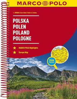 MARCO POLO Reiseatlas Polen 1:300.000