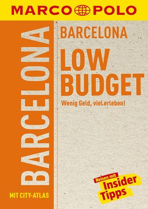 MARCO POLO LowBudget Reiseführer Barcelona von Massmann,  Dorothea