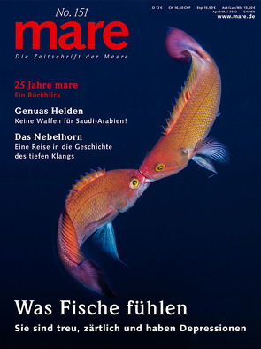 mare – Die Zeitschrift der Meere / No. 151 / Was Fische fühlen von Gelpke,  Nikolaus