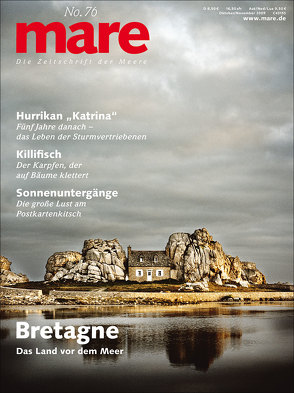 mare – Die Zeitschrift der Meere / No. 76 / Bretagne von Gelpke,  Nikolaus