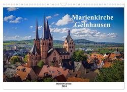 Marienkirche Gelnhausen (Wandkalender 2024 DIN A3 quer), CALVENDO Monatskalender von Adrian,  Roland