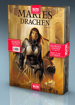 Maries Drachen Adventspaket: Band 1 – 5 zum Sonderpreis von Ange, Démarez,  Thierry