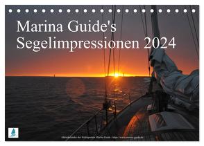 Marina Guide’s Segelimpressionen 2024 (Tischkalender 2024 DIN A5 quer), CALVENDO Monatskalender von Guide,  Thomas Stasch,  Marina