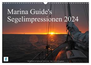 Marina Guide’s Segelimpressionen 2024 (Wandkalender 2024 DIN A3 quer), CALVENDO Monatskalender von Guide,  Thomas Stasch,  Marina