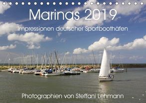 Marinas 2019. Impressionen deutscher Sportboothäfen (Tischkalender 2019 DIN A5 quer) von Lehmann,  Steffani