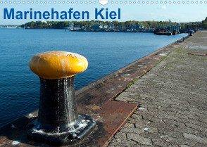 Marinehafen Kiel (Wandkalender 2023 DIN A3 quer) von happyroger