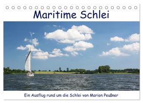 Maritime Schlei (Tischkalender 2024 DIN A5 quer), CALVENDO Monatskalender von Peußner,  Marion