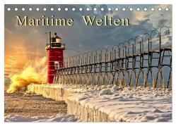 Maritime Welten (Tischkalender 2024 DIN A5 quer), CALVENDO Monatskalender von Roder,  Peter