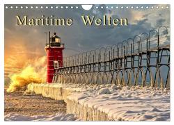 Maritime Welten (Wandkalender 2024 DIN A4 quer), CALVENDO Monatskalender von Roder,  Peter