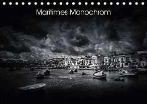 Maritimes monochrom (Tischkalender 2018 DIN A5 quer) von Kleemann,  Thomas