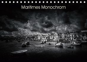 Maritimes monochrom (Tischkalender 2019 DIN A5 quer) von Kleemann,  Thomas