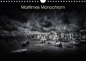 Maritimes monochrom (Wandkalender 2018 DIN A4 quer) von Kleemann,  Thomas