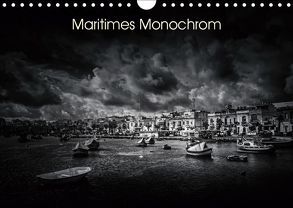 Maritimes monochrom (Wandkalender 2019 DIN A4 quer) von Kleemann,  Thomas