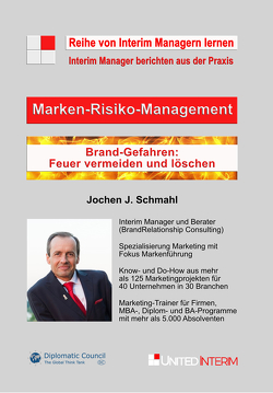 Marken-Risiko-Management von Schmahl,  Jochen J.