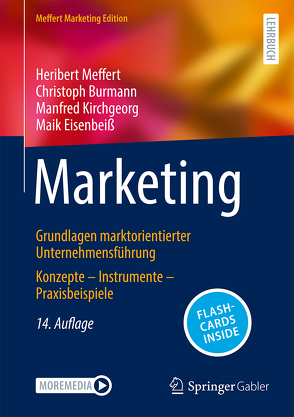 Marketing von Burmann,  Christoph, Eisenbeiß,  Maik, Kirchgeorg,  Manfred, Meffert,  Heribert