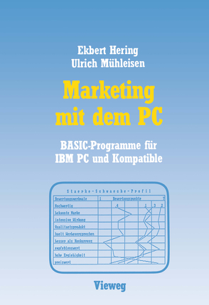 Marketing mit dem PC von Hering,  Ekbert