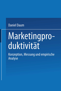 Marketingproduktivität von Daum,  Daniel