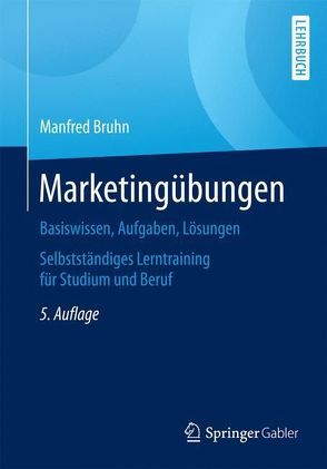 Marketingübungen von Bruhn,  Manfred