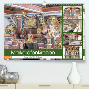 Markgrafenkirchen. Ein wertvoller Schatz (hochwertiger Premium Wandkalender 2024 DIN A2 quer), Kunstdruck in Hochglanz von Schmidt,  Bodo